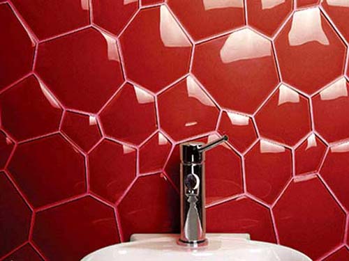 Дизайн керамической плитки в ванной комнате