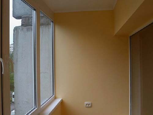 Гипсокартон - как основа для внутренней отделки балкона